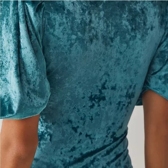 Free People Intimately NWT Don't You Wish Bodysuit in Deep Teal•Size Small•NWT - Picture 7 of 14